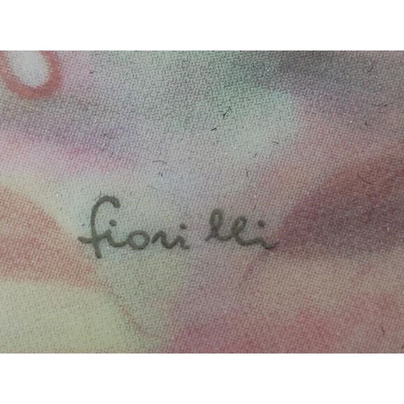 I Godinger & Co Salad Plates Set of 4 Assorted Fruit Floral Motifs Amalfi Boho - Picture 4 of 6